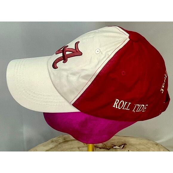 Alabama Crimson Tide Hat With Roll Tide In English and Hebrew - Picture 2 of 5